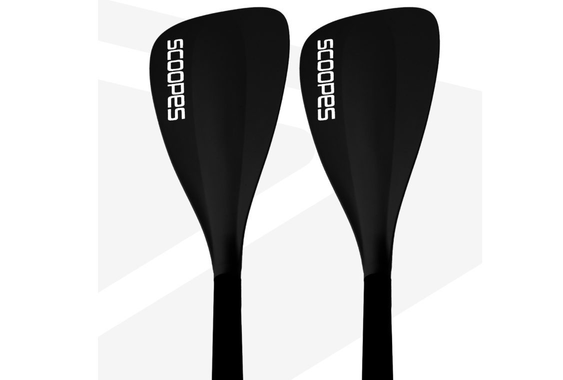 Vasla pliabila reglabila 2 in 1 Scoopers, 165 - 225 cm, negru, MalTec 112825