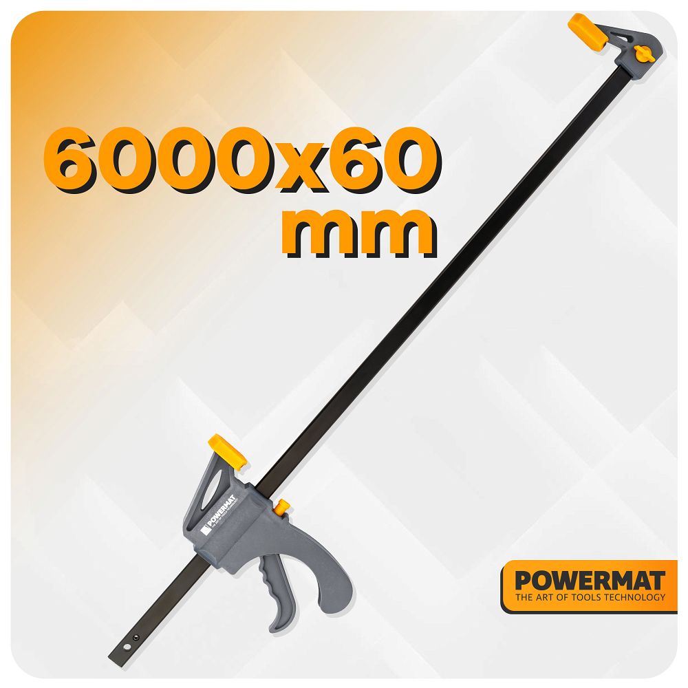 Clema de tamplarie PM-SSD-24T, 600x60mm, Powermat PM1434