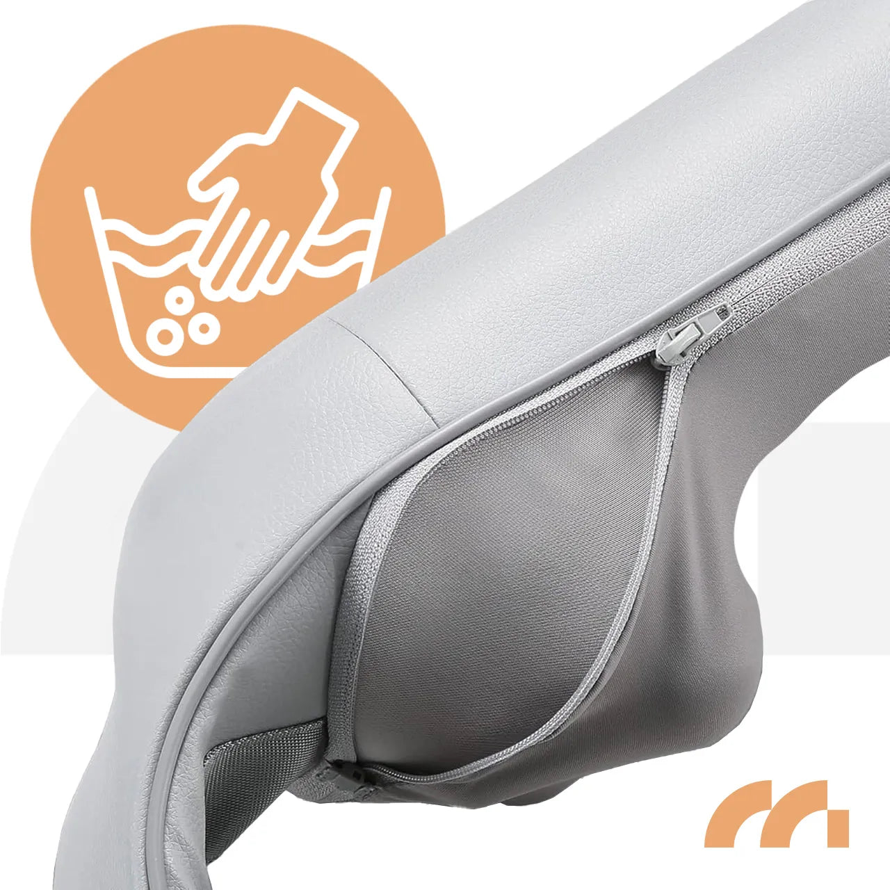 Aparat de masaj Shiatsu cu incalzire pentru gat si umeri PRO-Comfy25W , MalTec 113497