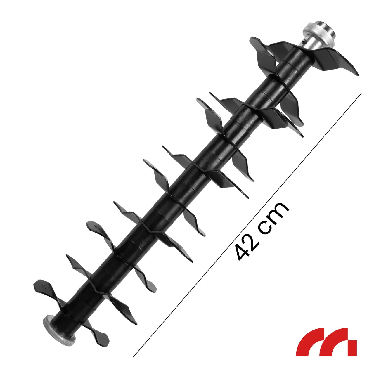 Grebla aerare pentru scarificator compatibila MasterLawnPRO2800, 40 cm, negru, MalTec 111809