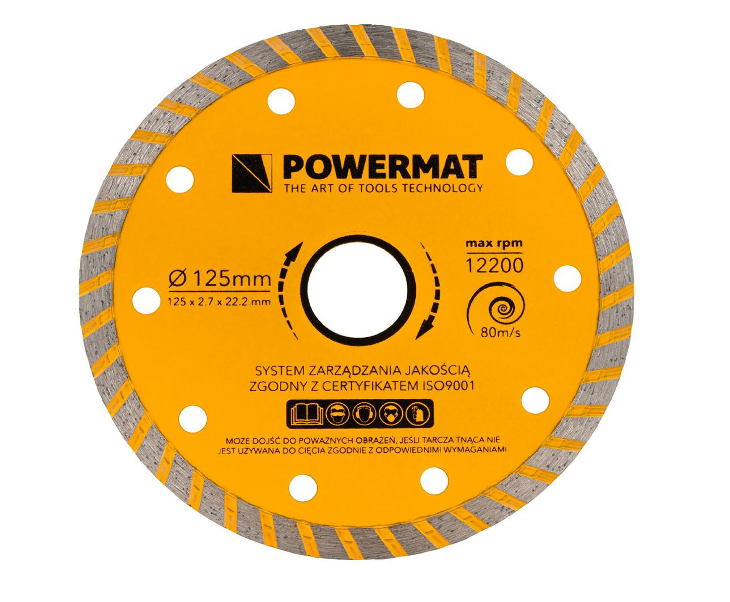 Fierastrau circular pentru debitat placi ceramice, gresie si faianta PM-PDG-1400T, 1400 W, Powermat PM1416