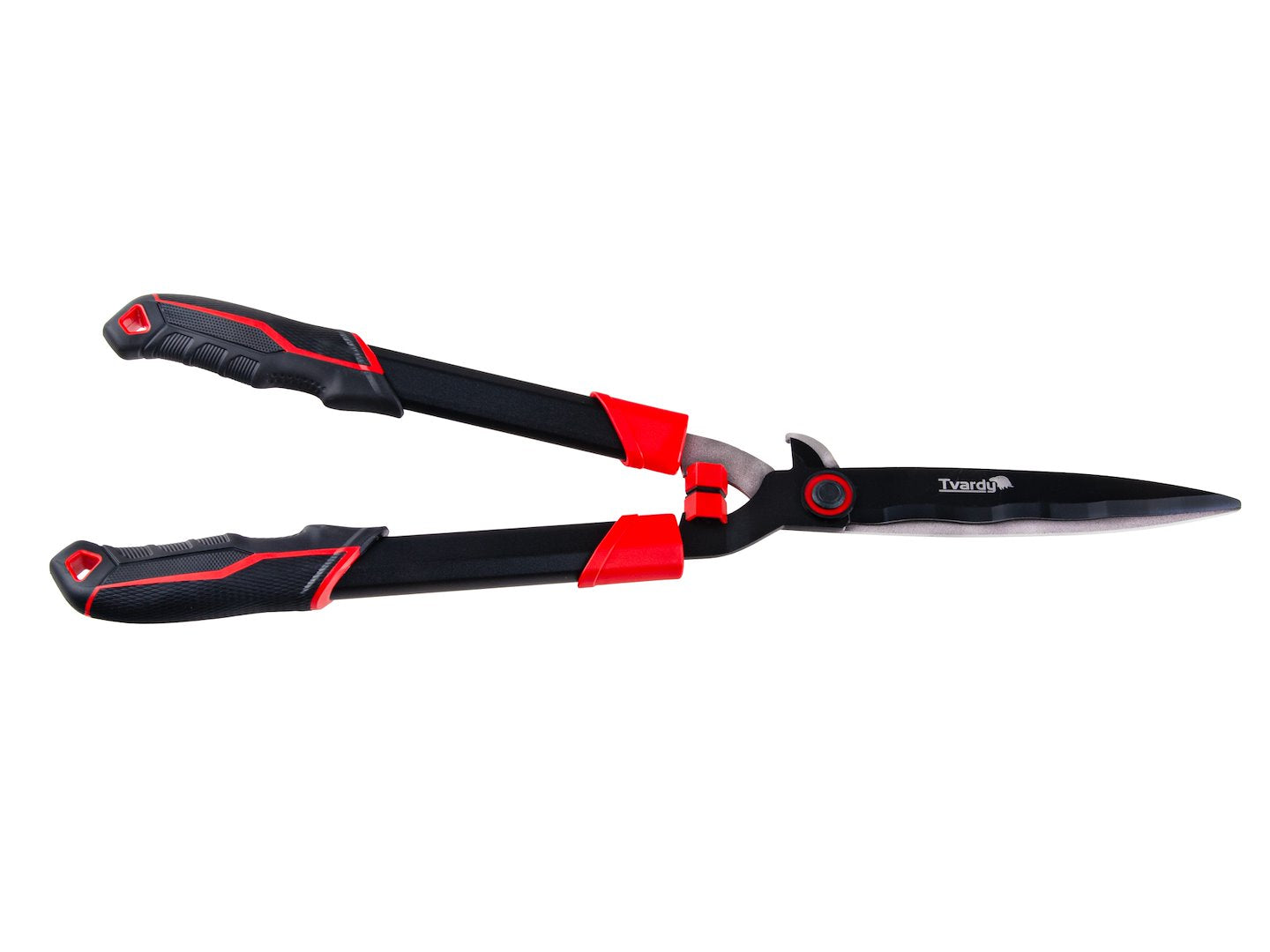 Foarfeca de gradina pentru tuns gardul viu cu lama ondulata, 670 mm, PTFE, Tvardy T07432