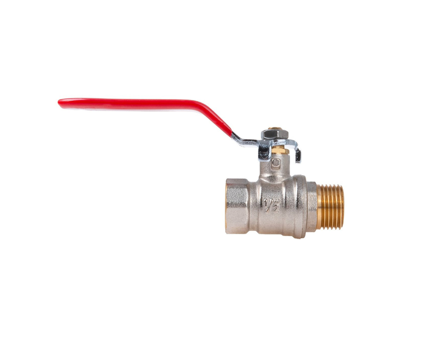 Robinet cu bila 1/2" WZ DN15 cu garnitura de etansare, Geko G70220