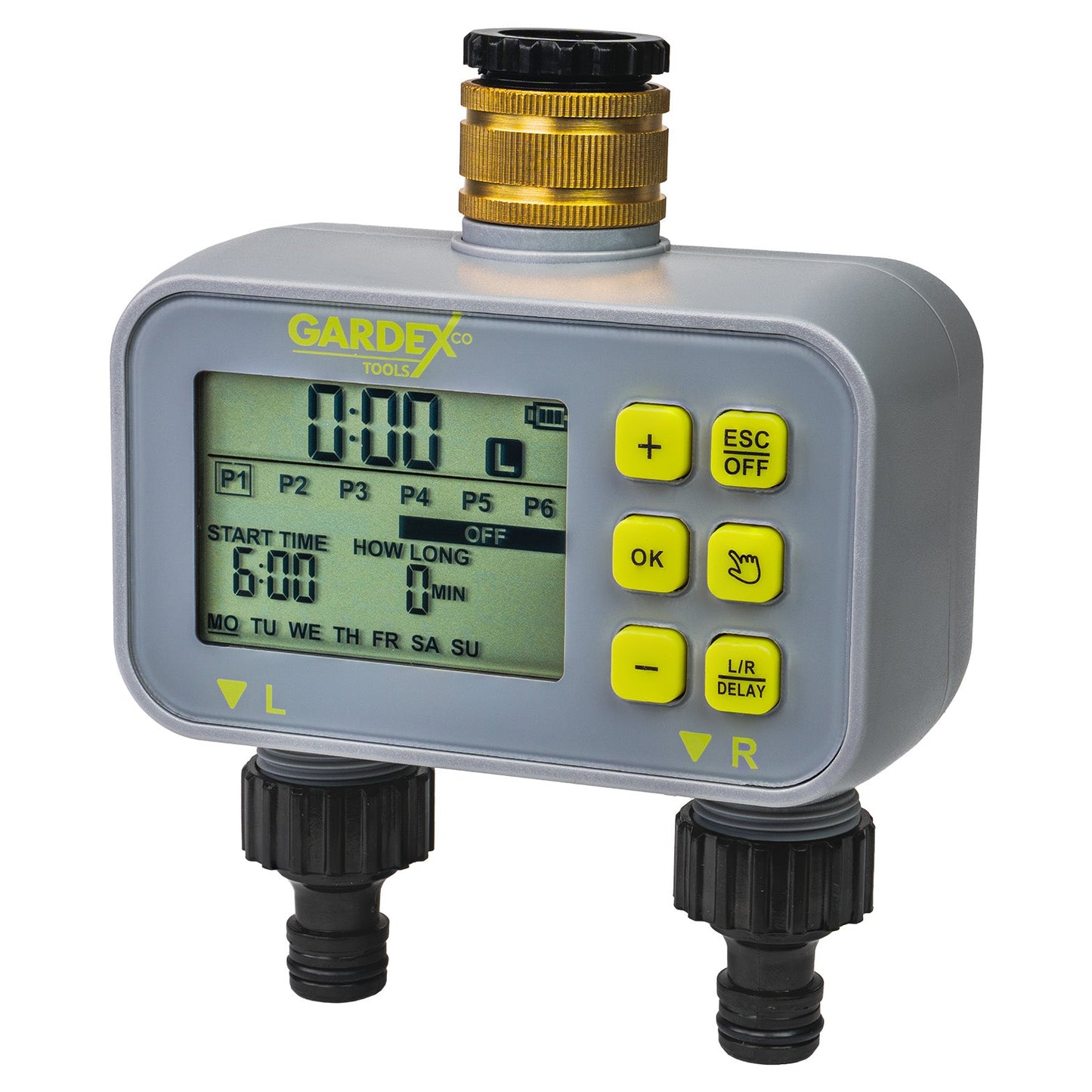 Temporizator electronic dual udare Culture, Gardex 401206