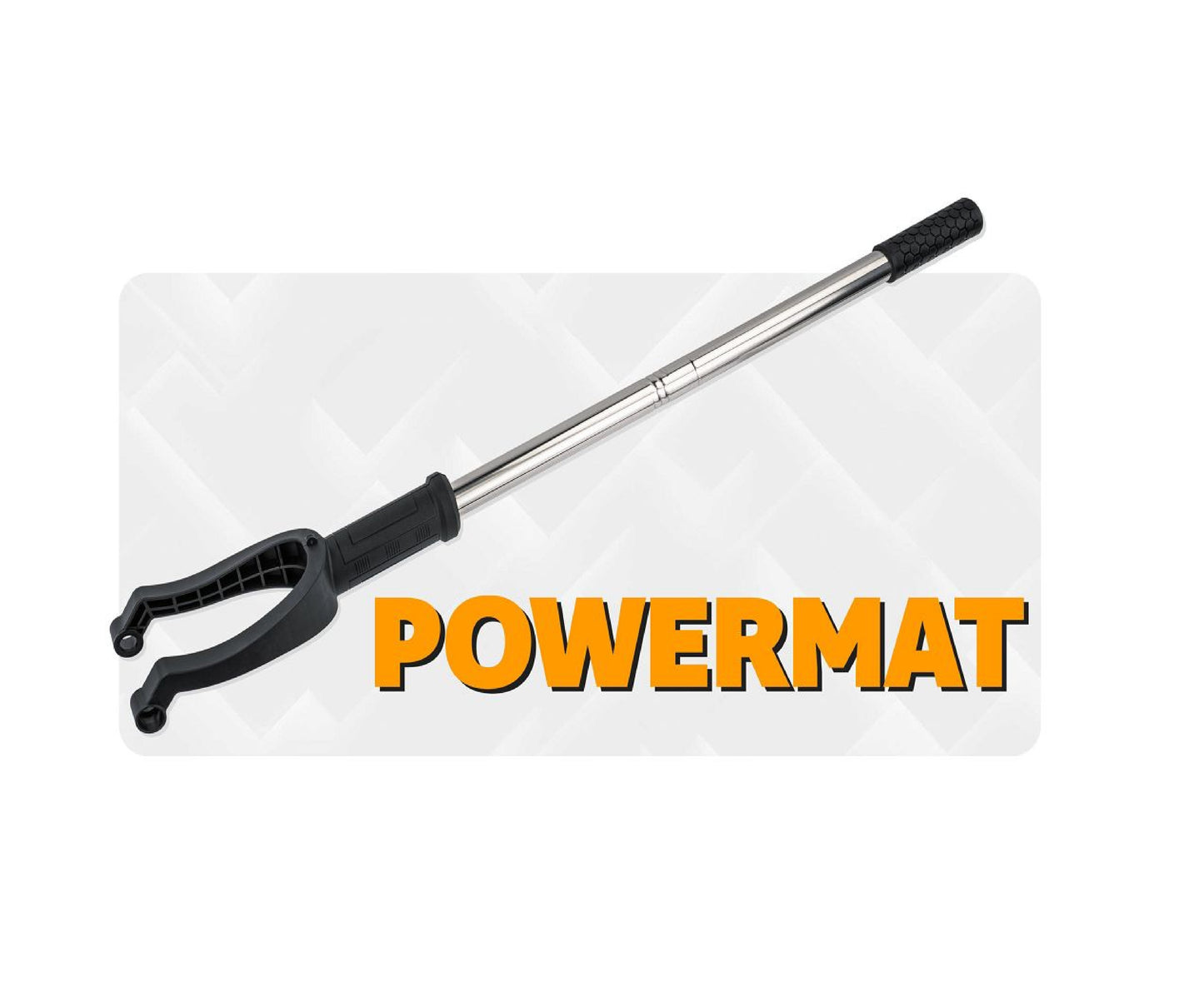 Maner telescopic pentru slefuitor de beton, 97 cm, Powermat PM-SDB-2450M-UT