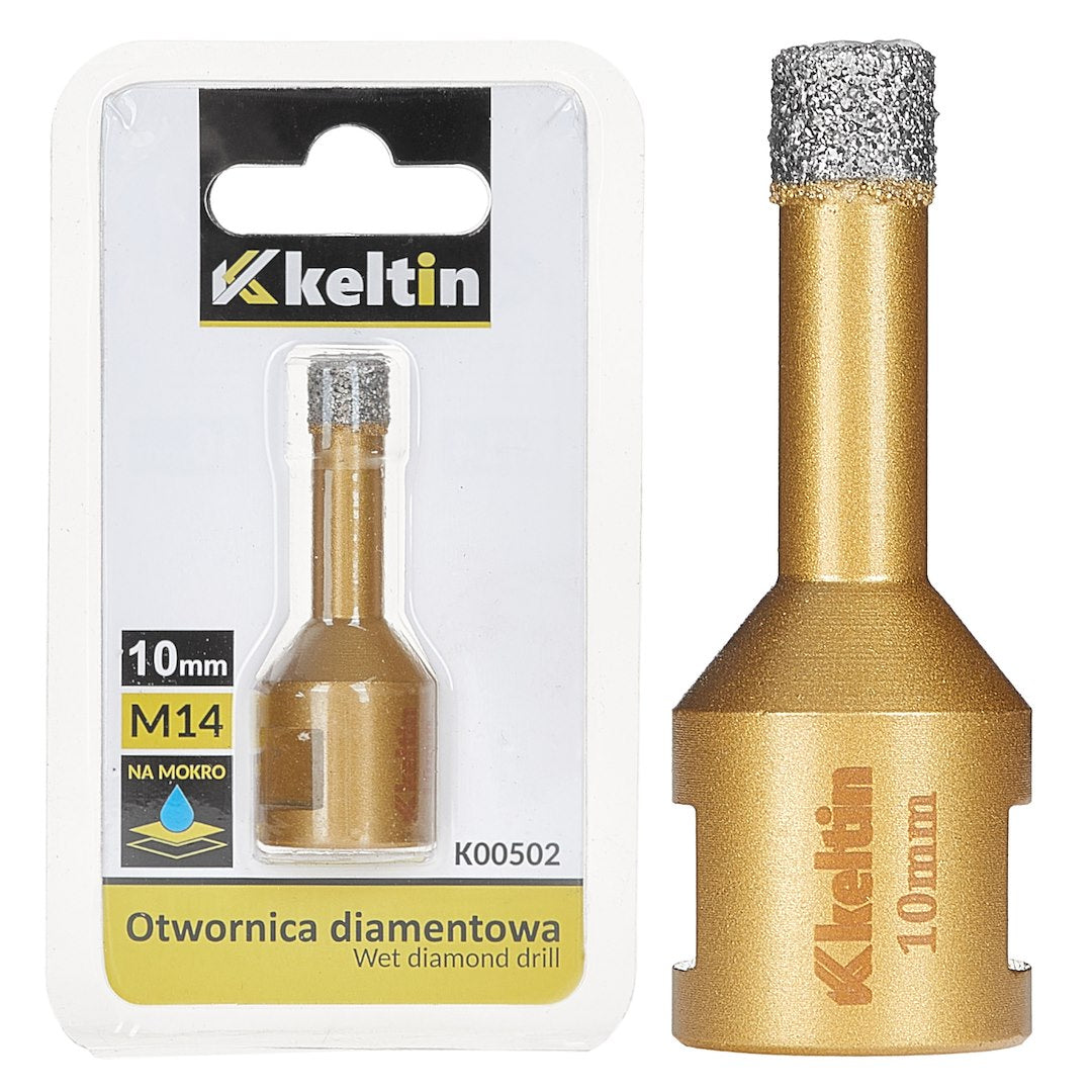Carota diamantata 10 mm M14, Keltin K00502