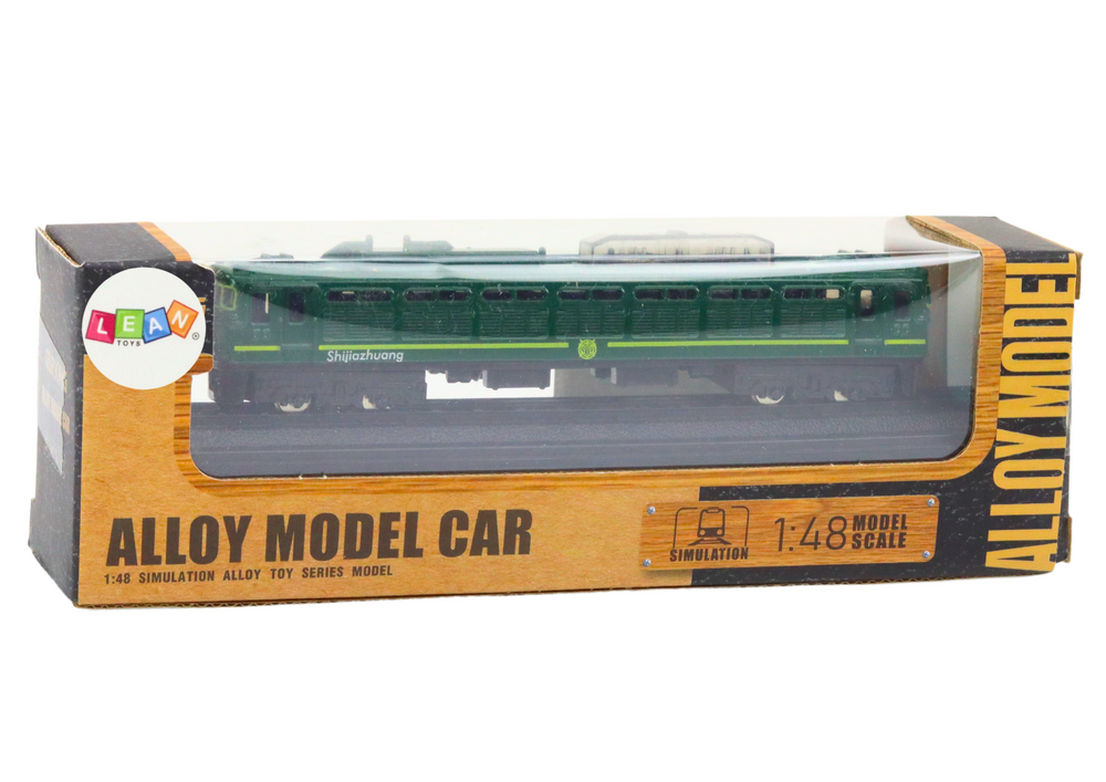 Figurina de colectie tren din metal, verde, 1:48, Lean 18920