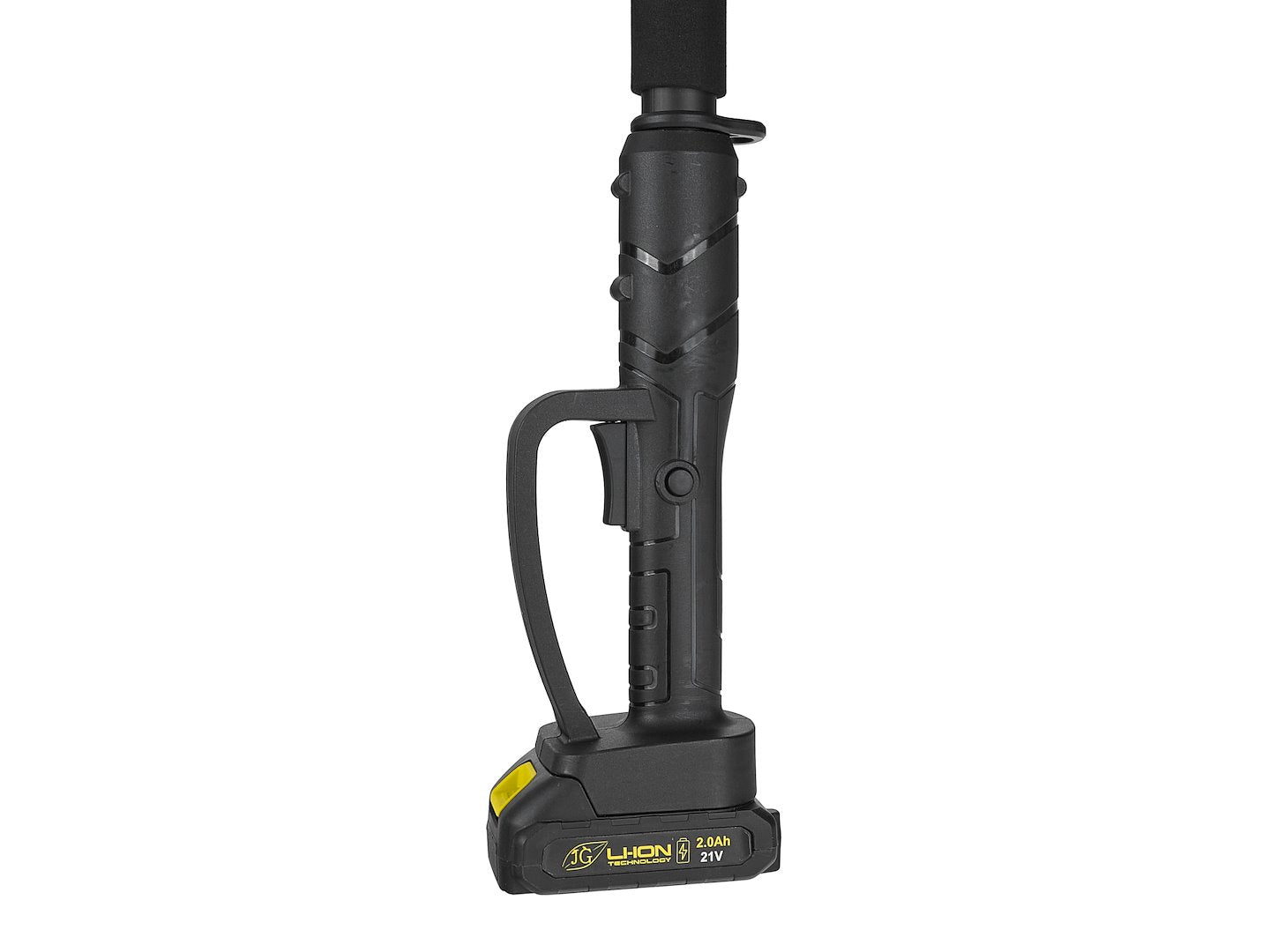 Foarfeca de gradina electrica cu tija telescopica, 1.65 - 2.50 m, 30 mm, 2 x 2 Ah, 21 V, Geko G80663