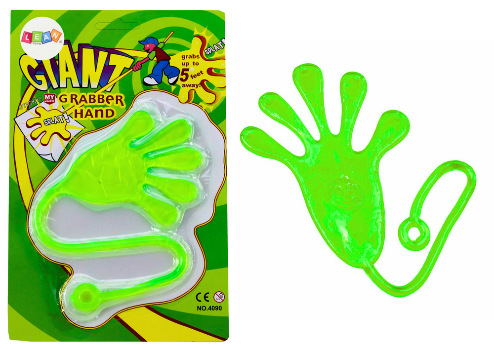 Slime mana lipicioasa, 23 x 15 x 0.5 cm, verde, Lean 17237