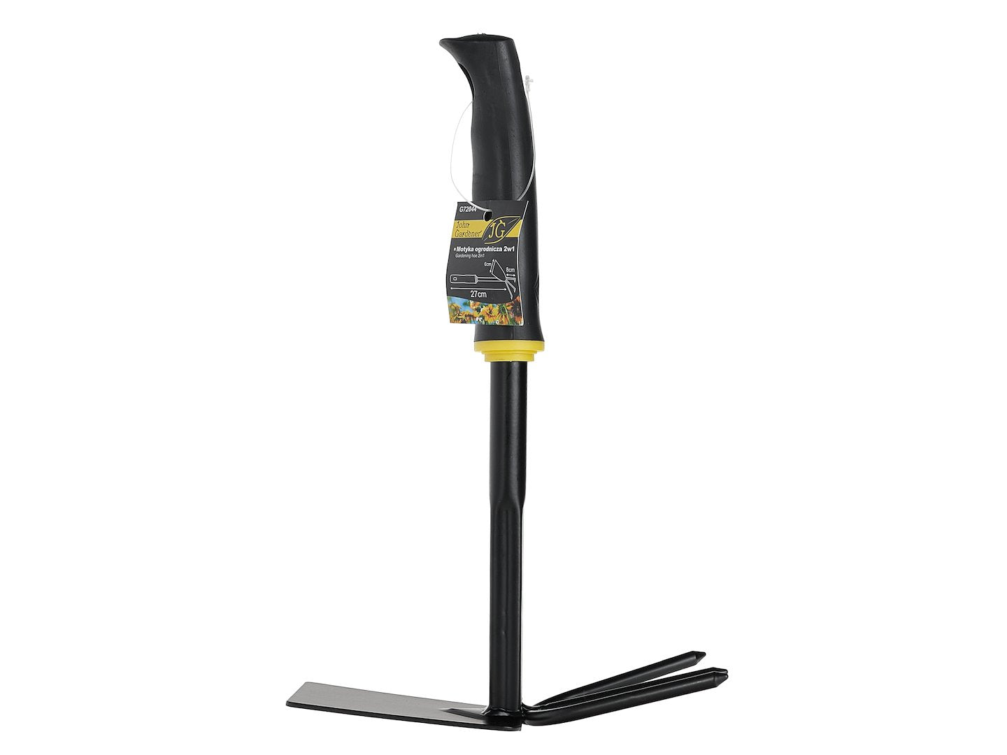 Sapa de gradina 2 in 1 cu gheare, 28 cm, Geko G72044