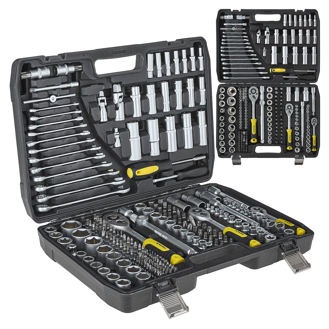 Set chei tubulare, 216 piese, 1/4", 3/8" si 1/2", Keltin K00099