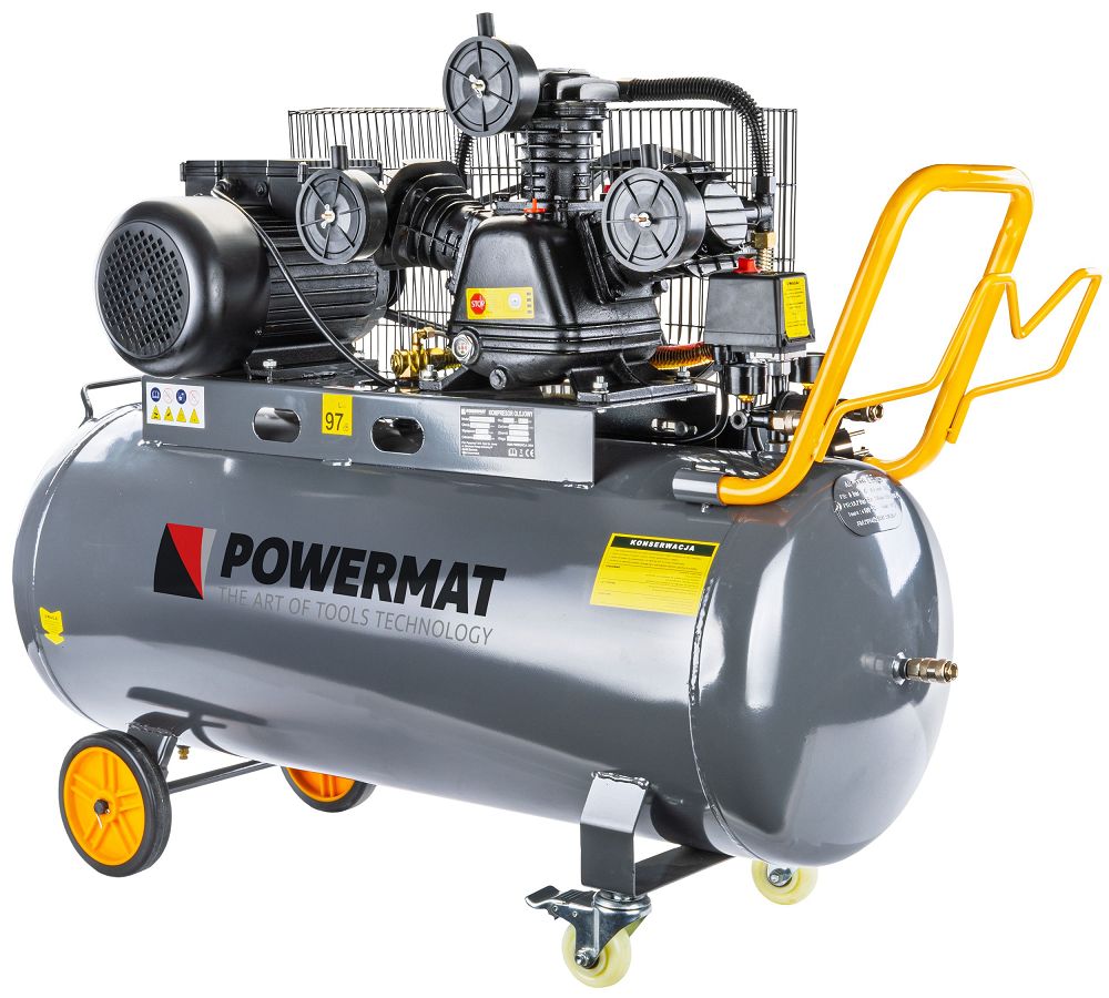 Compresor industrual PM-KO-150T-230V, 3 kW, Powermat PM1305