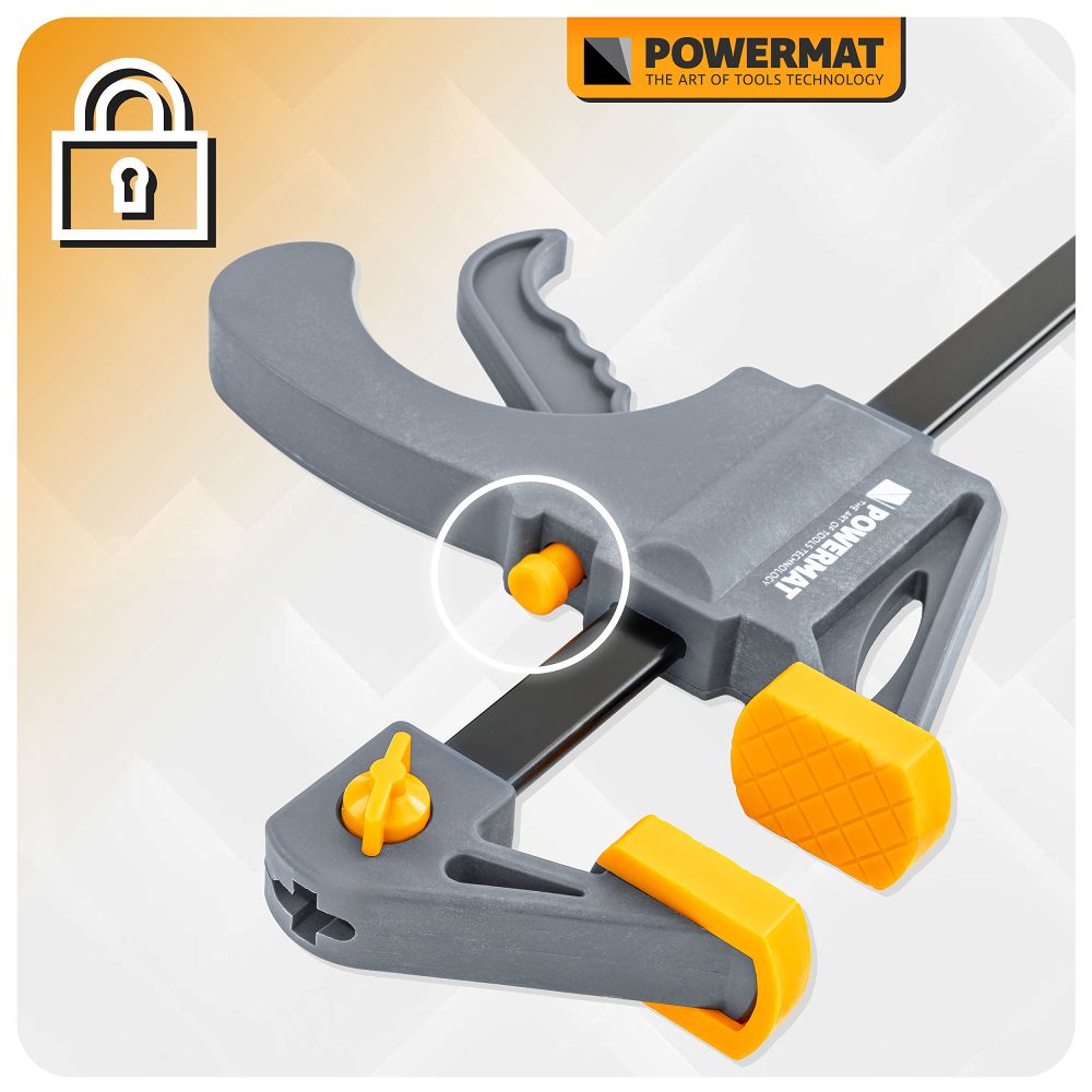 Clema de tamplarie PM-SSD-10T, 250 x 60 mm, Powermat PM1431