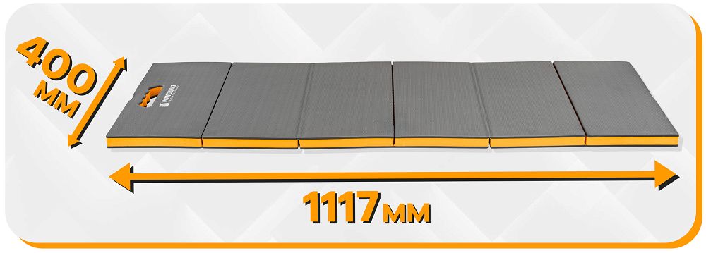 Covoras pliabil pentru atelier PM-MWR-117T, 1117 mm x 400 mm x 30 mm, Powermat PM1424