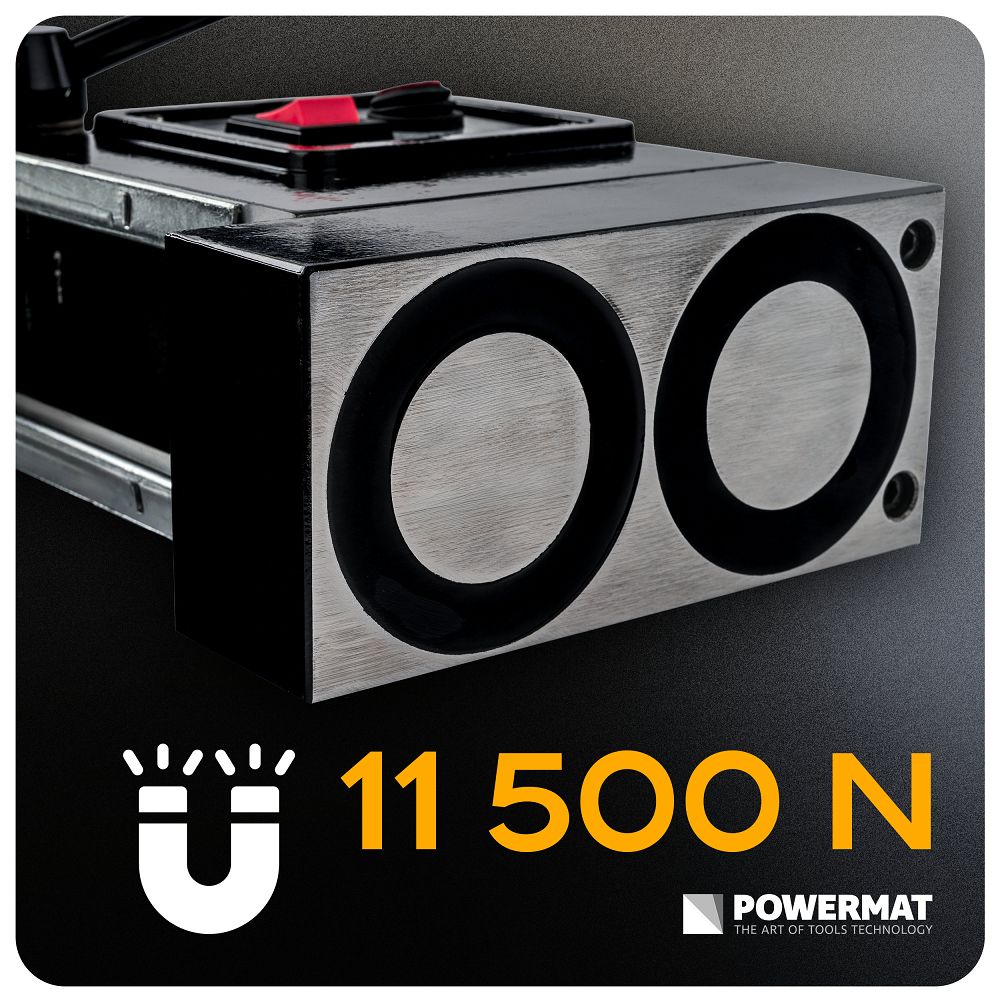 Statie de gaurit verticala cu magnet PM-WM-1500M, 1500 W, Powermat PM1456