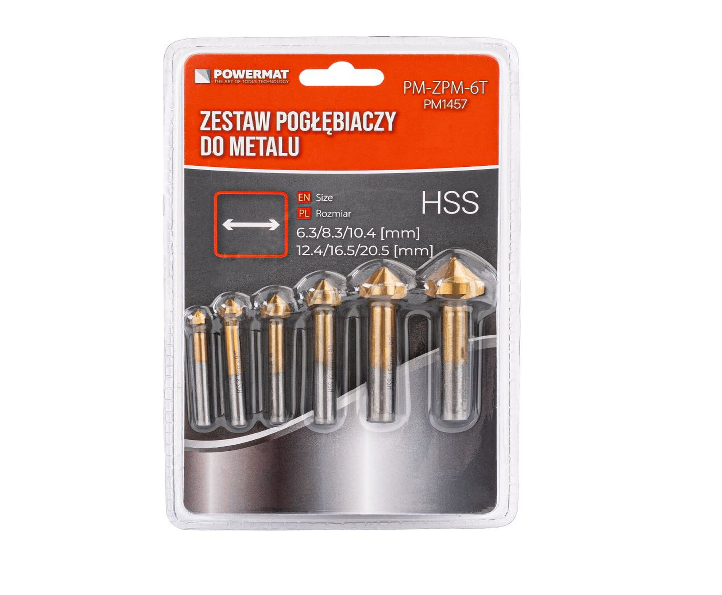 Set freze conice PM-ZPM-6T, 6.3-20.5 mm, 6 bucati, Powermat PM1457