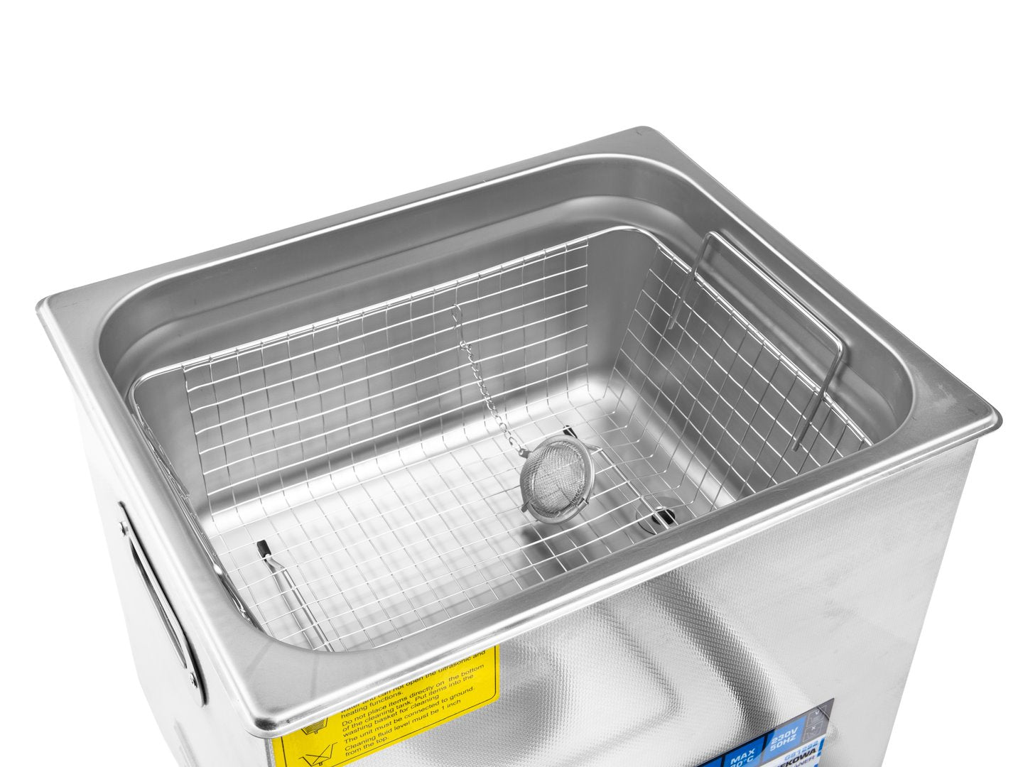 Aparat de curatare cu ultrasunete, 250 W, capacitate 10 l, Geko G81292