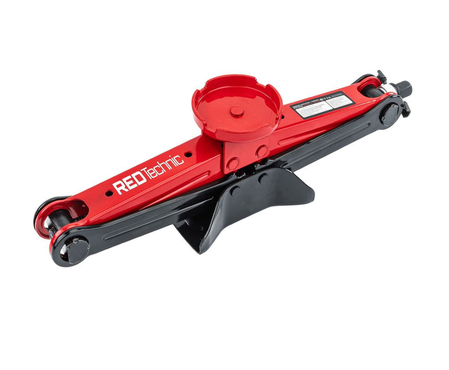 Cric auto trapezoidal 2500 kg, 115-420 mm, Red Technic RTPTR0151