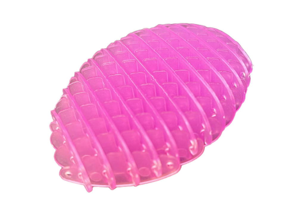 Jucarie antistres flexibila, mov, 5 cm, Lean 13687