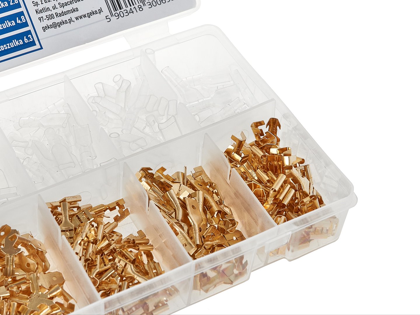 Set conectori auto, 450 bucati, Geko G03619