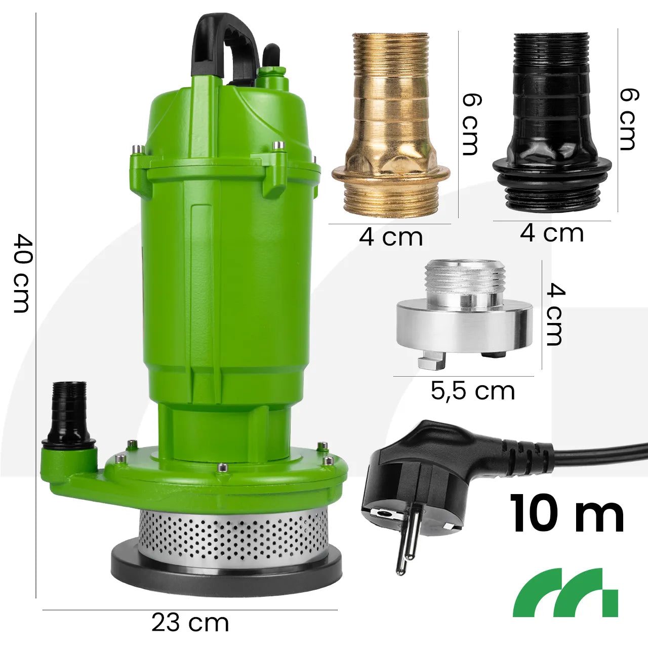 Pompa submersibila pentru apa murdara, 12000 l / h, MalTec 112725