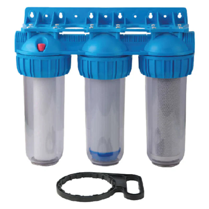 Filtru de apa triplu, 3 x 10-1", Ibo Dambat IB330031