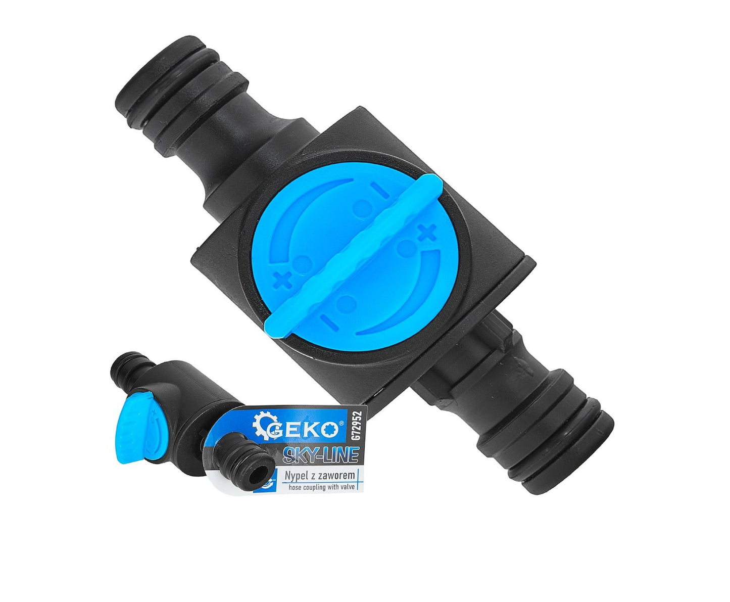 Conector cu supapa pentru cuple rapide Sky-Line, Geko G72952