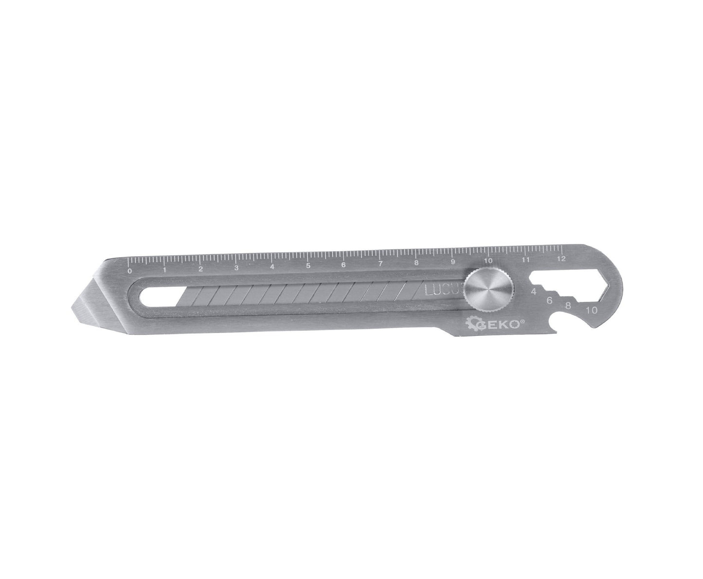 Cutter multifunctional 6 in 1 SK2, 100x18x0.5mm, Geko G01835