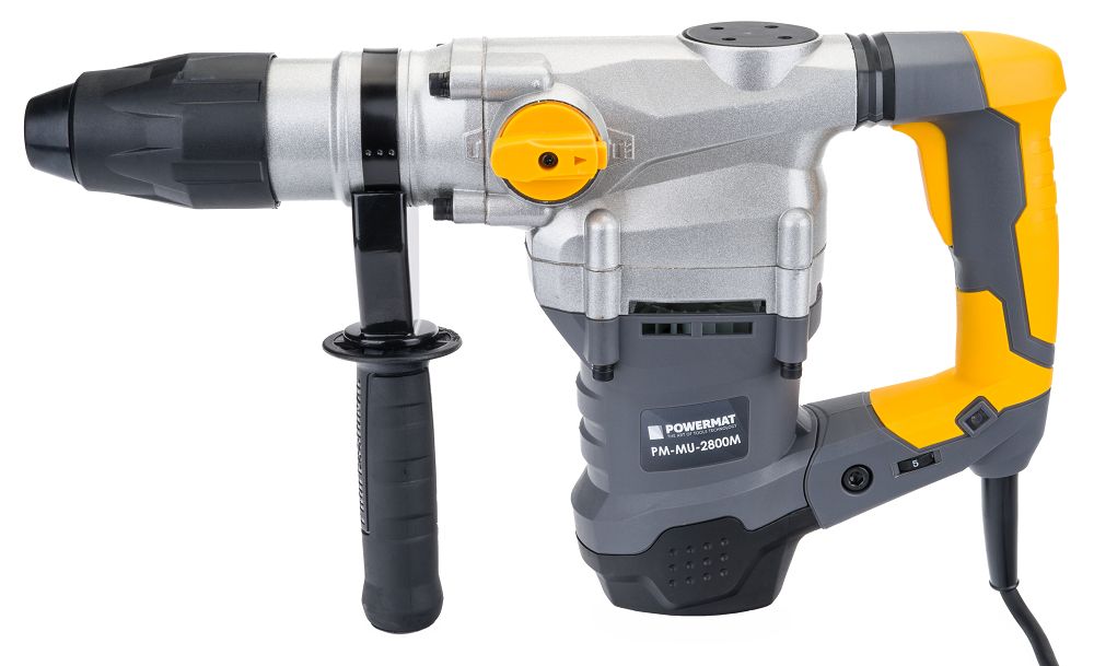 Ciocan rotopercutor PM-MU-2800M, prindere SDS Max, 2800 W, Powermat PM1178
