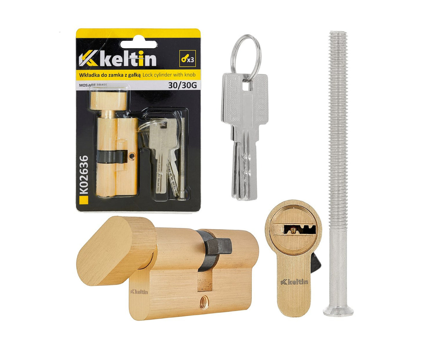 Butuc aluminiu, 30/ 30g, Keltin K02636