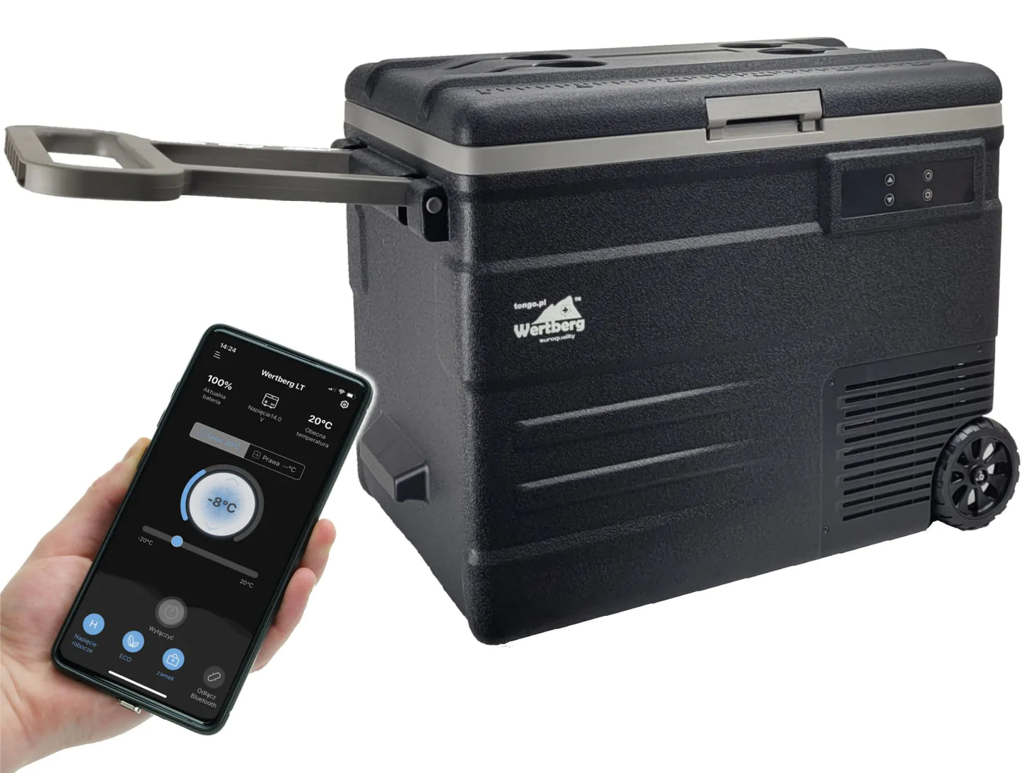 Lada frigorifica portabila cu compresor Werberg LT 7.55 BT, Harder HD0113