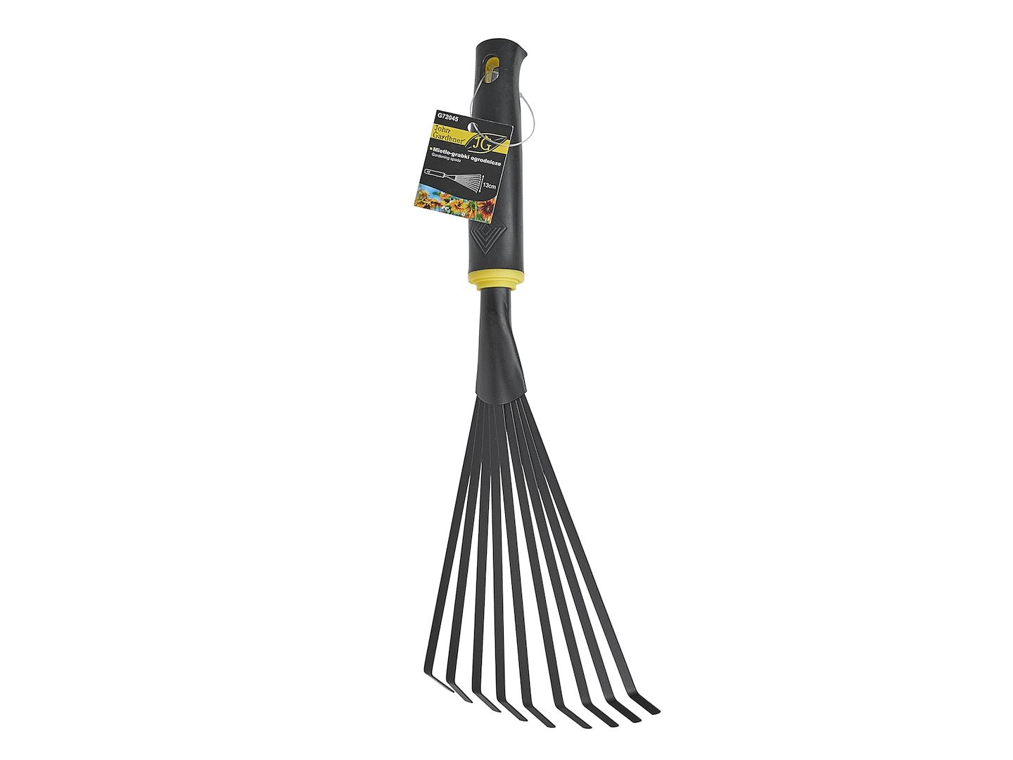 Mini grebla de gradina pentru frunze, 36 cm, Geko G72045