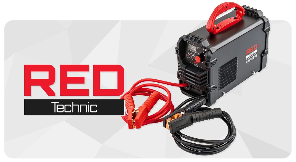 Redresor tip invertor cu afisaj LCD, 400 A, Red Technic RTPI0168