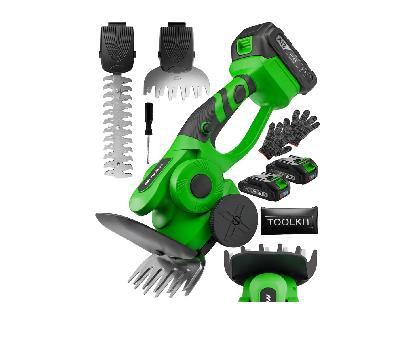 Foarfeca electrica pentru iarba si gard viu cu acumulator, 500 W, MalTec 113869