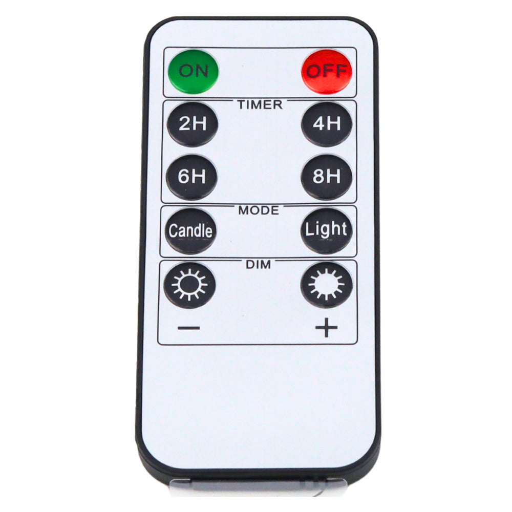 Set lumanari electrice LED cu telecomanda, culoare calda, 3 bucati, Lean 28675