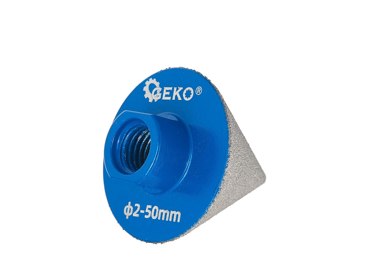 Freza conica diamantata, 2-50 mm, prindere M14, Geko G37522