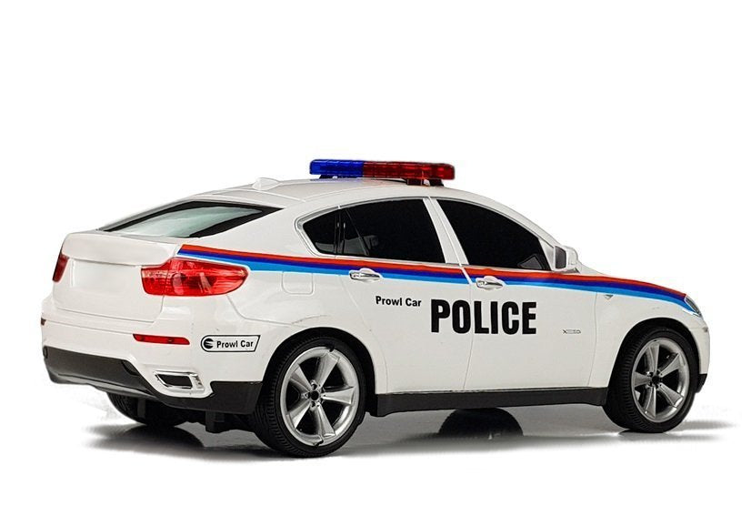 Masinuta de politie Coupe R / C, 35 x 12.5 x 13.5 cm, set cu pilot, Lean 4861