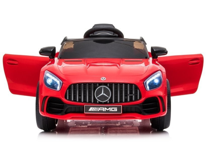 Masina electrica Mercedes AMG GT 4, rosu, Lean 6478