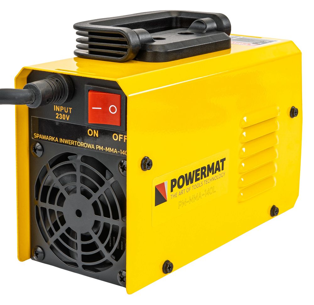 Aparat de sudura tip invertor PM-MMA-140 L 140A, Powermat PM1338