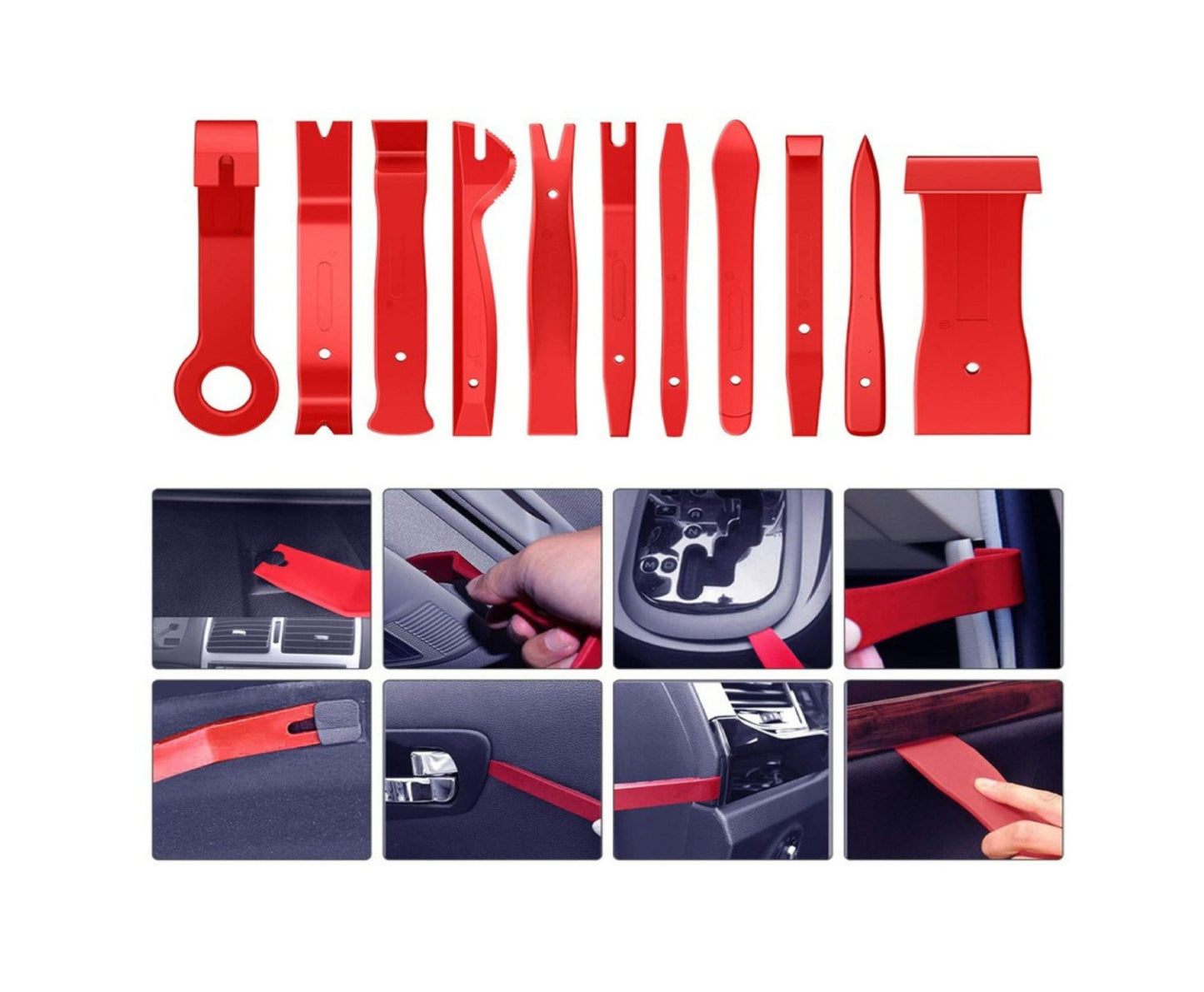 Kit pentru indepartarea tapiteriei, 41 bucati, Lean 30867