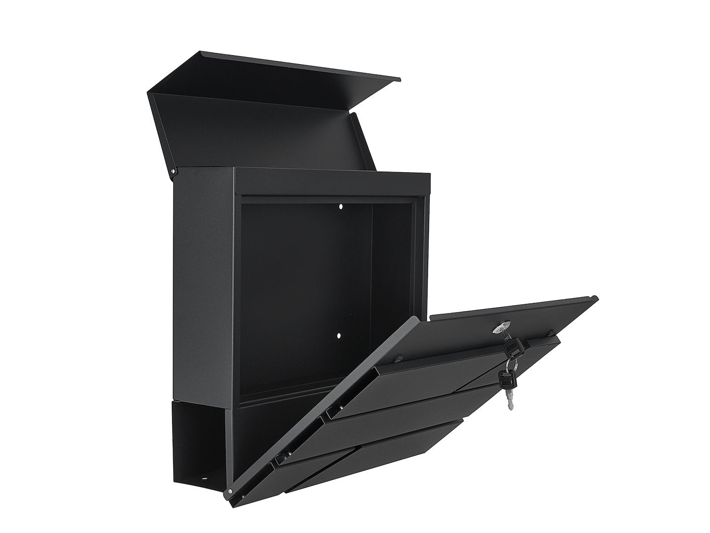 Cutie postala, 36.7 x 37 x 10 cm, Antracit, Geko G10922