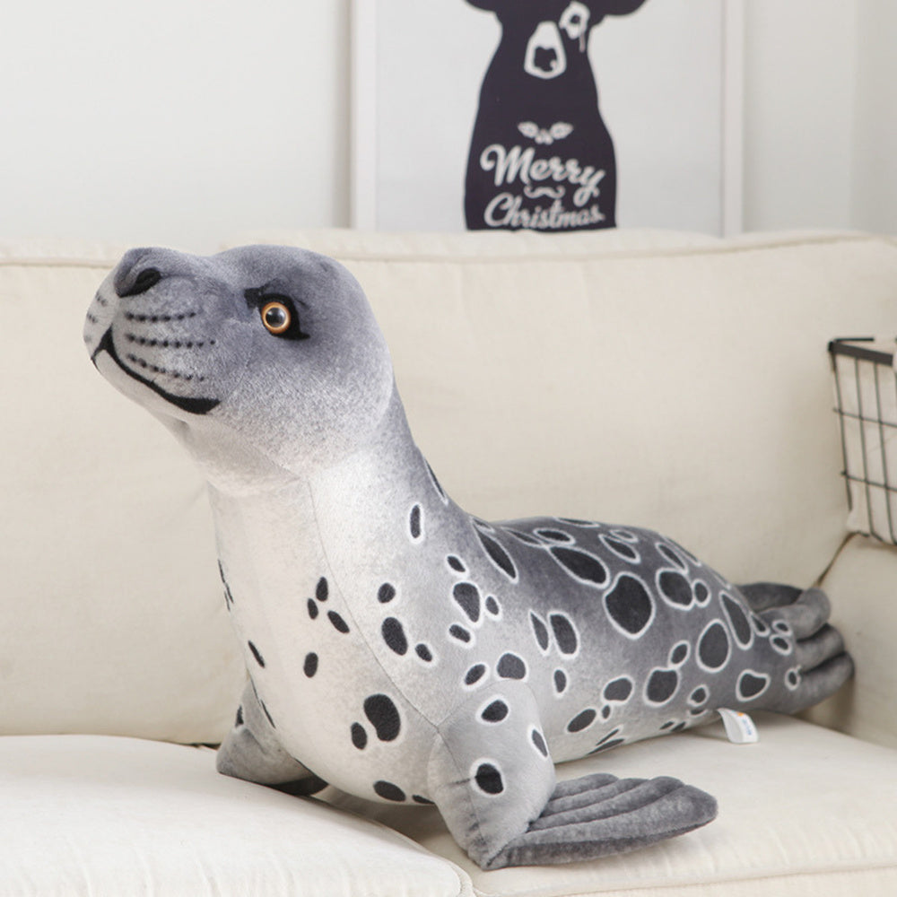 Foca de plus gri, 37 x 18 x 16 cm, Lean 22467