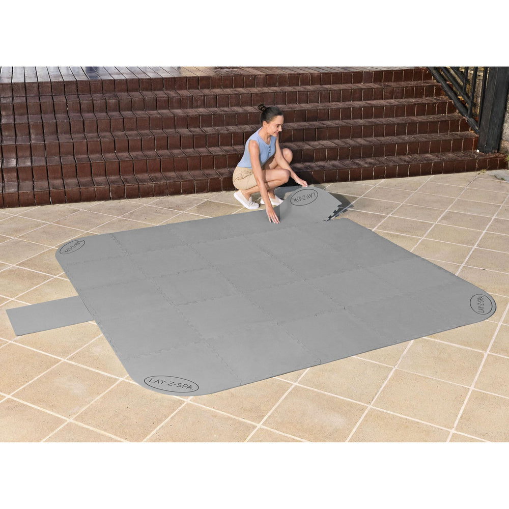 Covoras din spuma pentru piscina Lay-Z-Spa, 196 x 196 cm, Bestway 29408