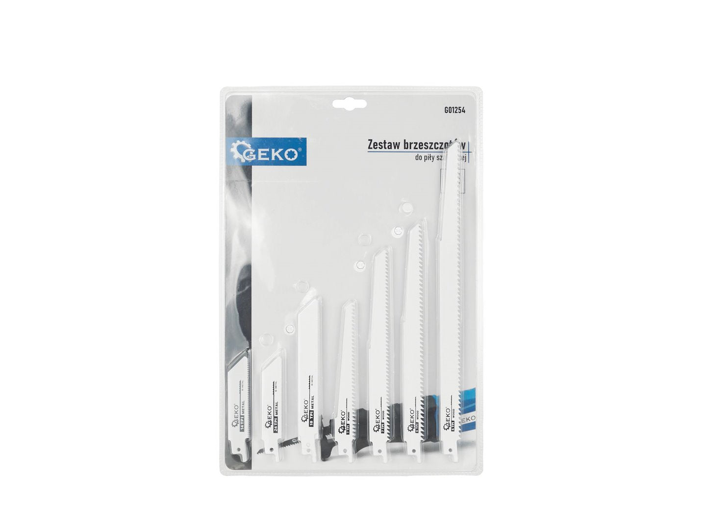 Set lame pentru fierastrau sabie, 28 bucati, Geko G01254