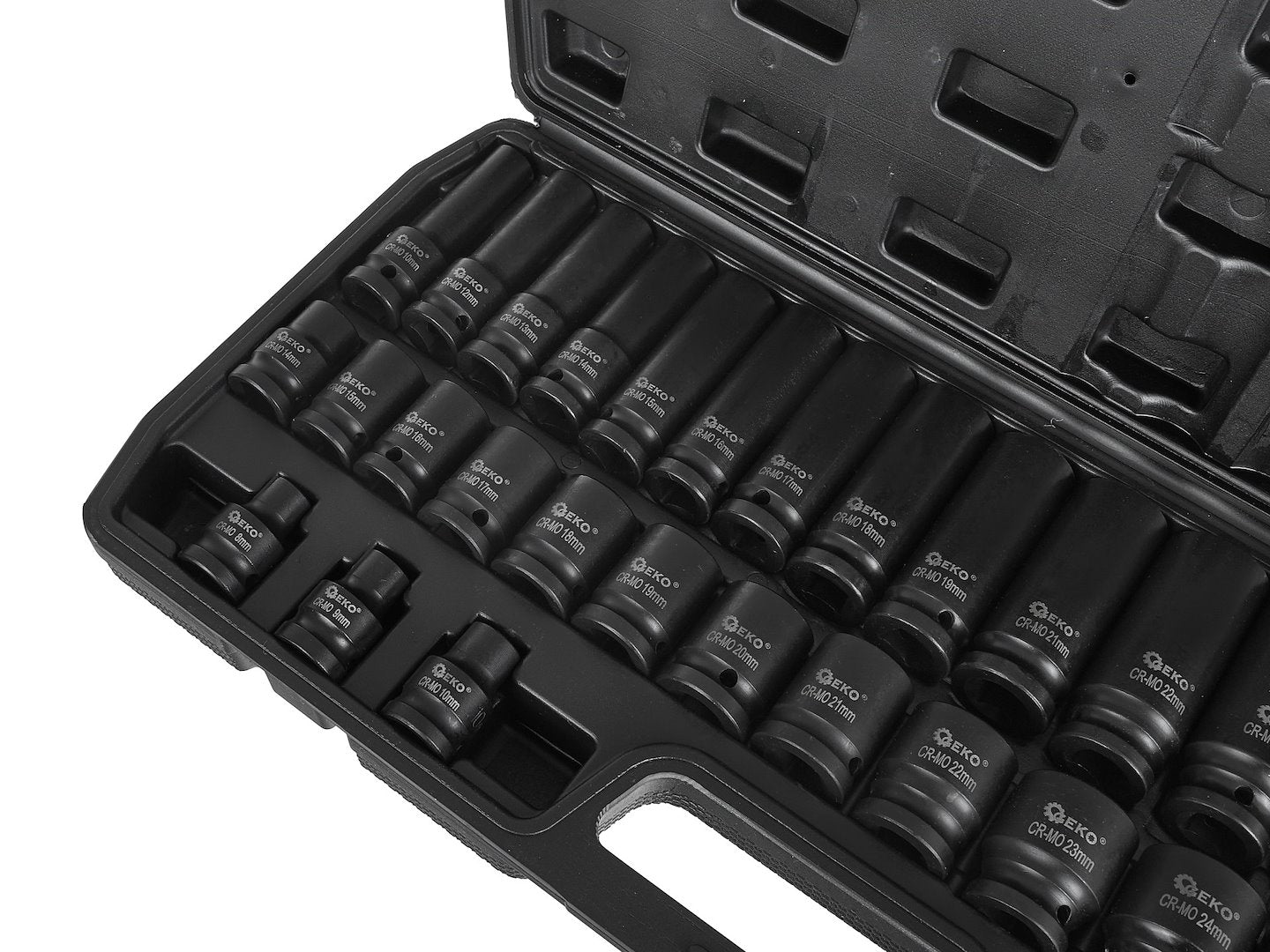 Set tubulare de impact 1 / 2", 8-32 mm, 35 bucati, Geko G10518