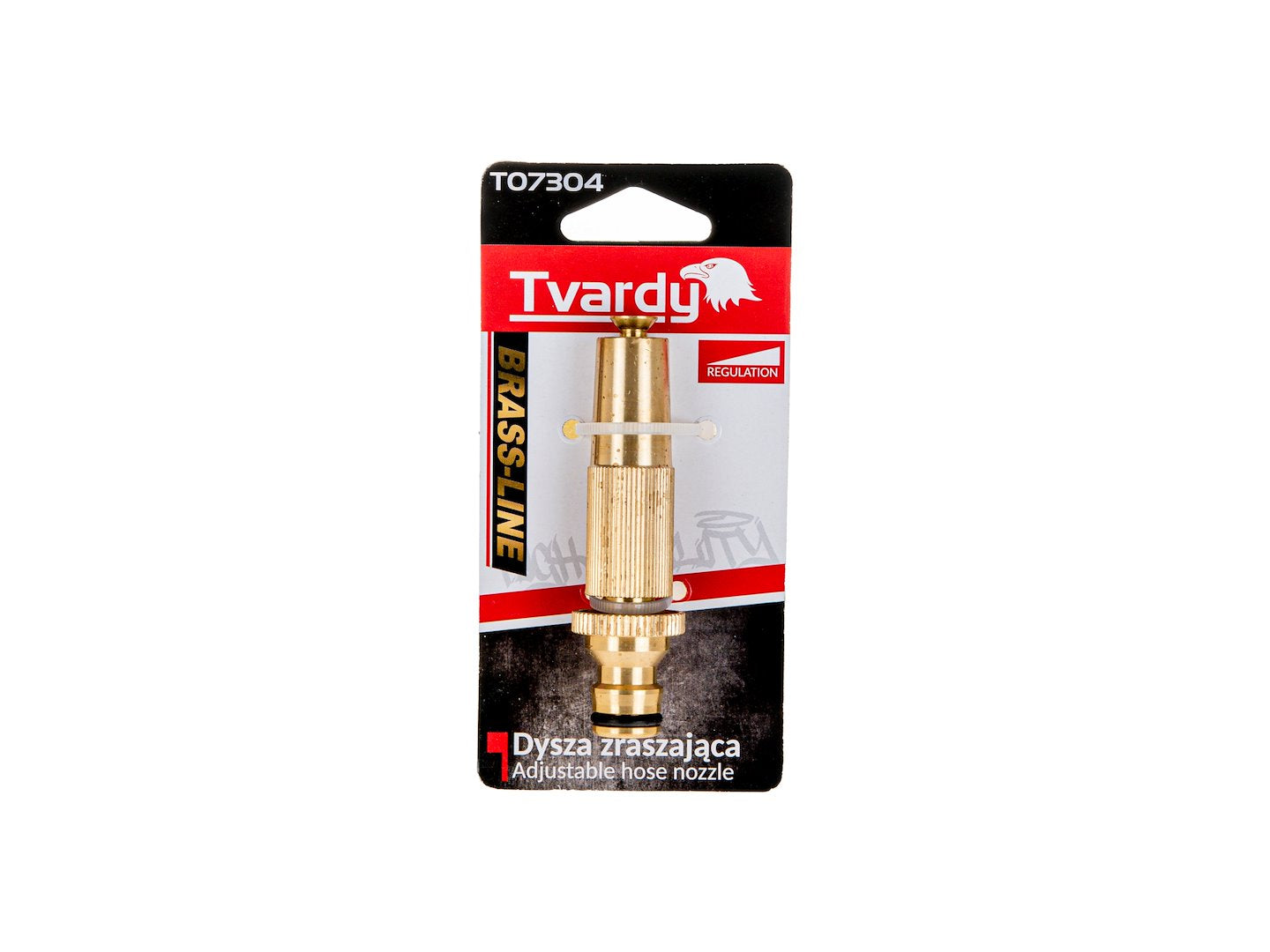 Duza dreapta reglabila pentru furtun Brass-Line, Tvardy T07304