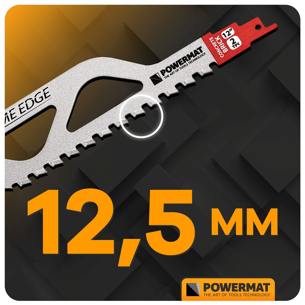 Lama pentru fierastrau sabie PM-BDP-305T, 305 x 50 mm, Powermat PM1395