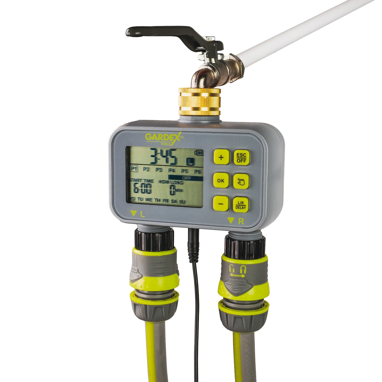 Temporizator electronic dual udare Culture, Gardex 401206