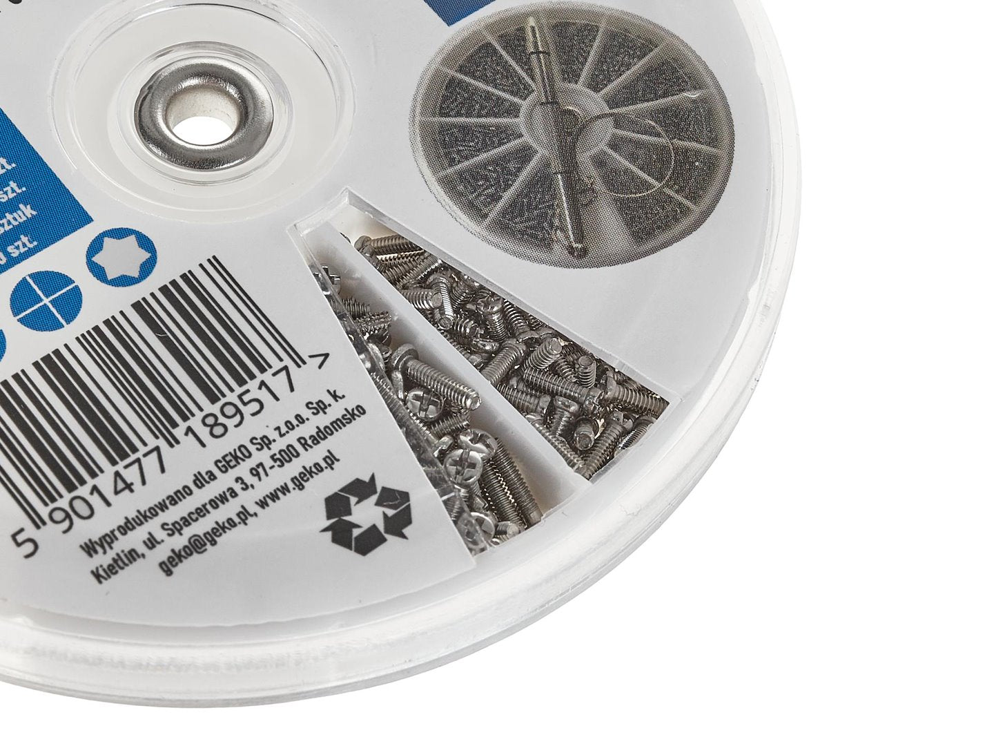 Set suruburi pentru ochelari si ceasuri, 1000 bucati, Geko G02936