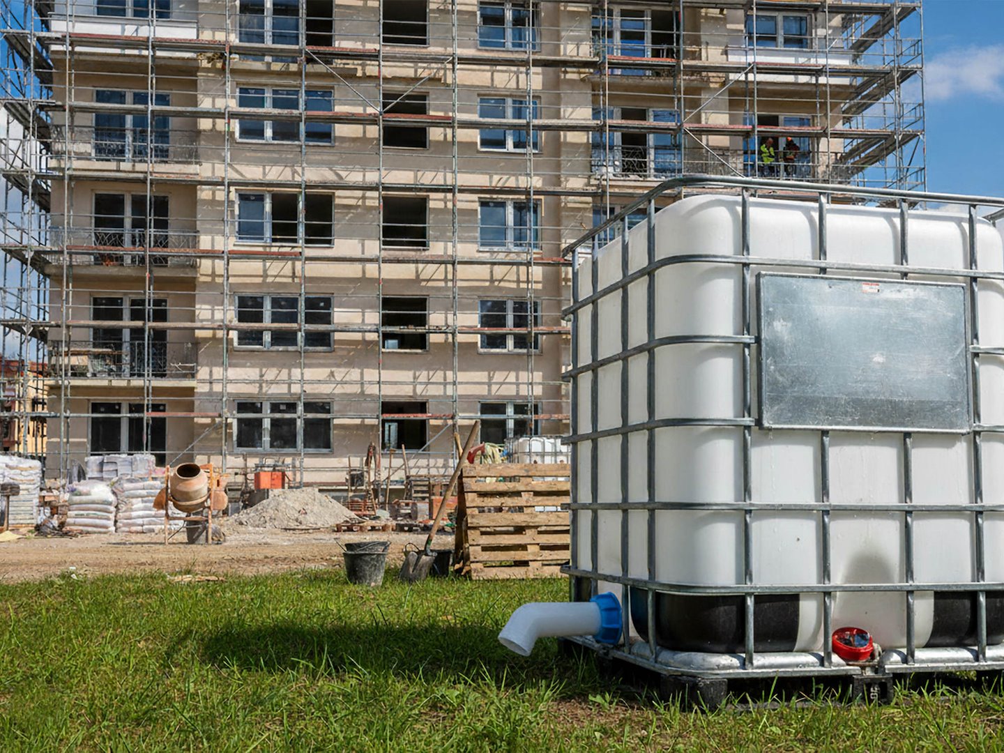 Prelungire IBC S60 x 6 pentru container Mauser, Geko G70202